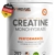 Creatin Monohydrat Pulver 1kg / 1000g reines Kreatin Monohydrat in mikronisierter Qualität - Creatine-Monohydrate optimal hochdosiert - Creatin-Pulver ohne Zusätze, 100% vegan, Vorrat für 292 Tage - 1